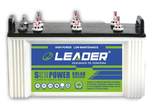 12V LS 10036 Leader Solar Tabular Battery